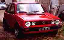 Golf GTi. An 1982